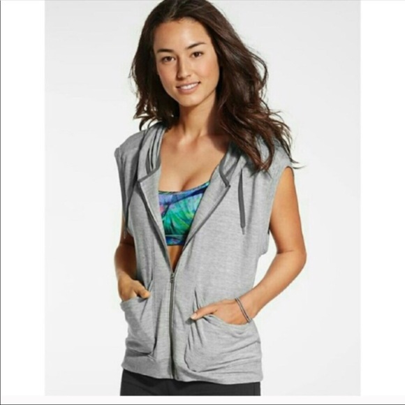 Athleta Tops - Athlete hoodie vest.